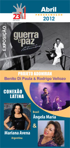 Programação de eventos: abril de 2012