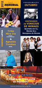 Programação de eventos: outubro de 2012