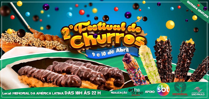Festival de Churros volta ao Memorial